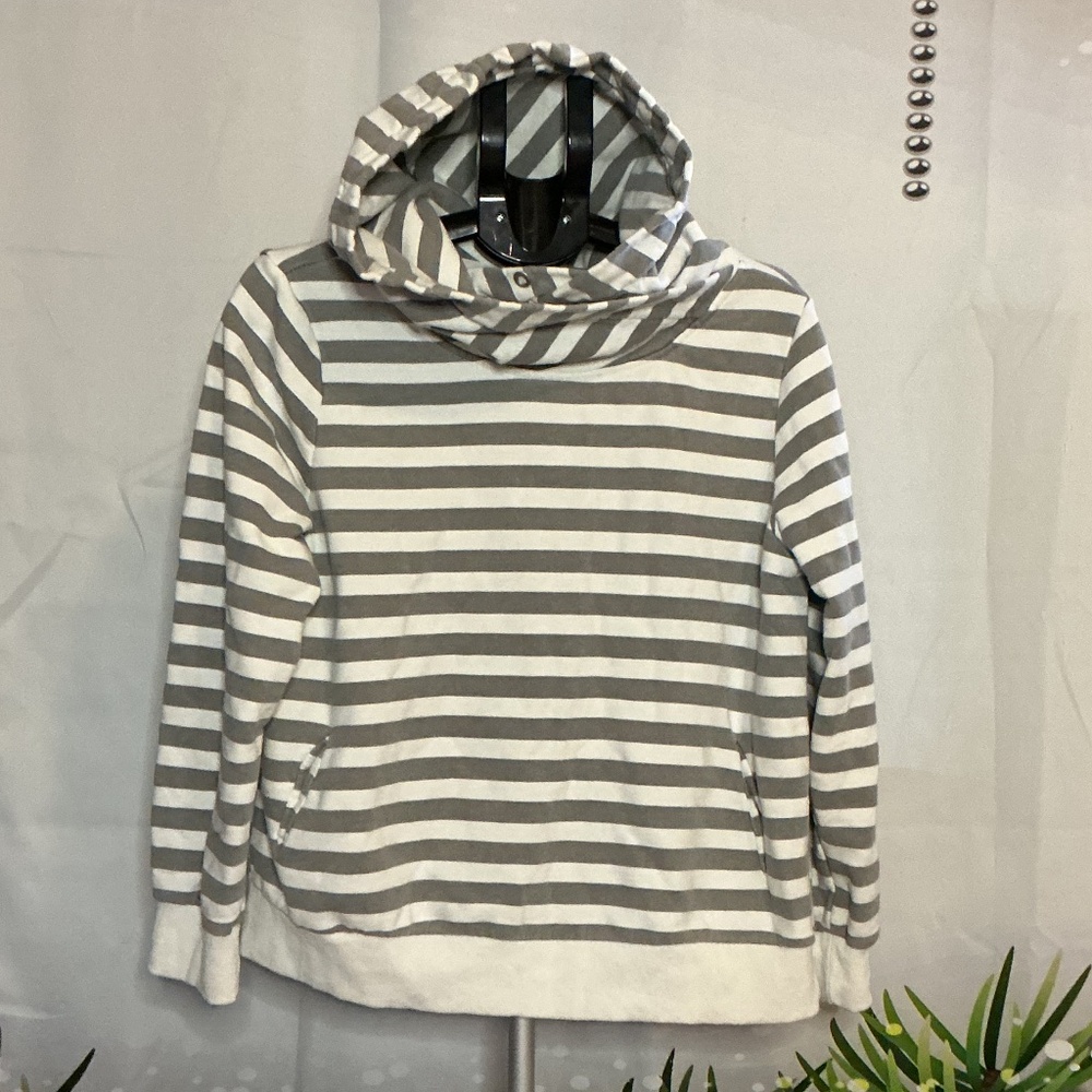 BIBI striped hoodie